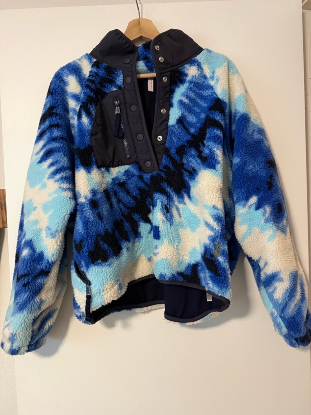 FP Movement Quarter Zip Hit The Slopes Printed Fleece Pullover